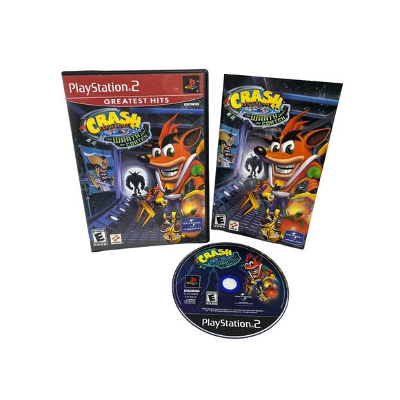 Crash Bandicoot: The Wrath of Cortex PlayStation 2 Complete W/ Manual CIB - Picture 1 of 4